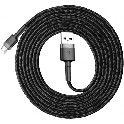 Câble USB type A vers Micro B mâle, 2mètres - BASEUS CAMKLF-CG1