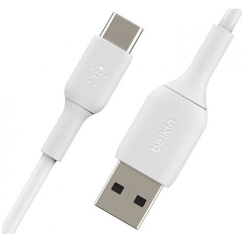 BELKIN Câble USB-A vers USB-C 2m blanc - CAB001BT2MWH