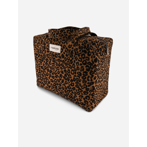 Célestins le sac 24h en coton recyclé - Léopard