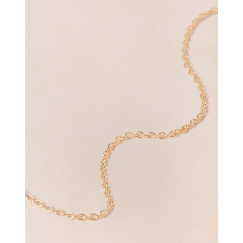 Le collier chaîne simple