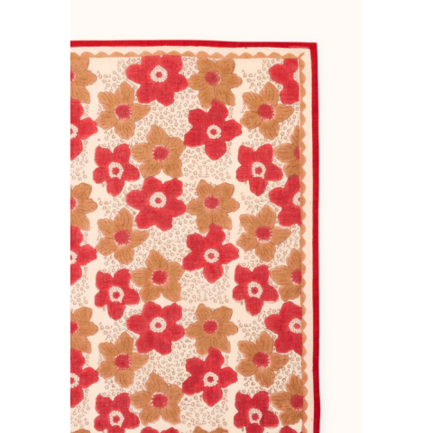 Big foulard Dupatta Zinnia Fiesta APACHES