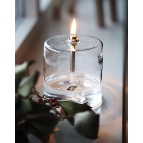 Lampe à huile PERI DESIGN - forme cylindrique - petit modèle