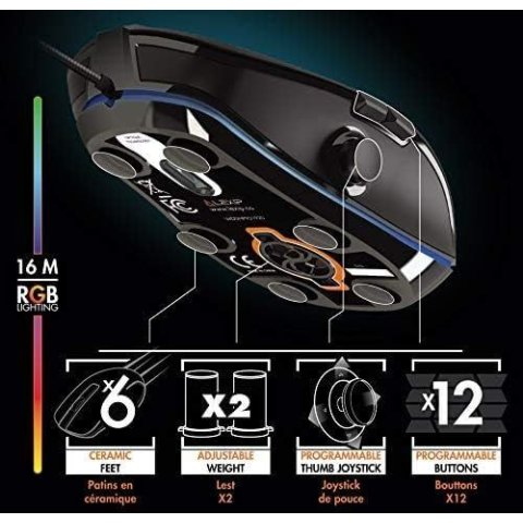 Souris LEXIP NP93 Neptunium Alpha Gaming Mouse