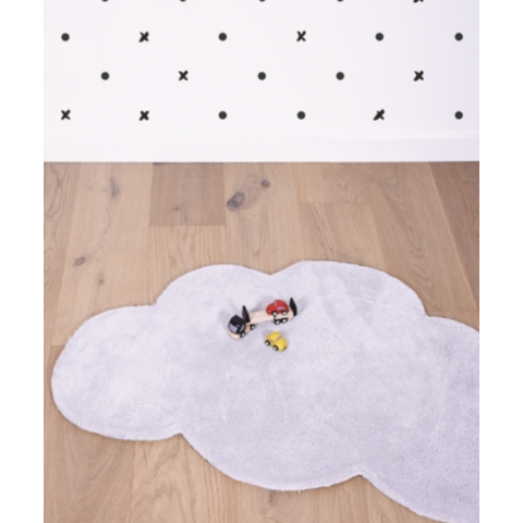 Tapis nuage gris LILIPINSO