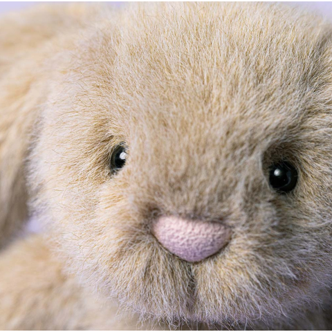 Peluche Oat Flufflet Bunny - Lapin couleur "Avoine"  JELLYCAT