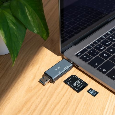 Lecteur de Cartes externe USB-A/C 3.2 TooQ TQR-3001G