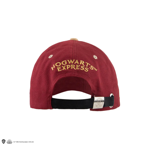 Casquette Harry Potter Poudlard express rouge et beige