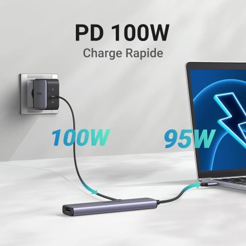 Hub USB-X 5 en 1, UGREEN, avec HDMI - CM478