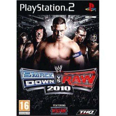 JEU PS2 WWE SMACKDOWN VS. RAW 2010