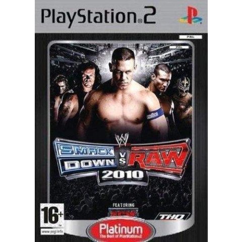 JEU PS2 WWE SMACKDOWN VS. RAW 2010 PLATINUM