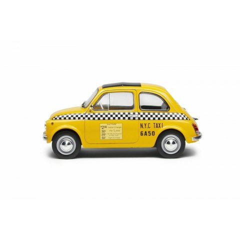 FIAT 500 Taxi NYC Jaune - 1:18 SOLIDO S1801407