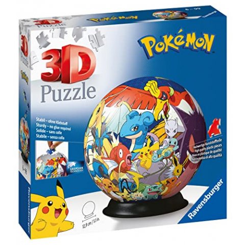 Pokémon - Puzzle 3D sphère pokémon - 72 pièces