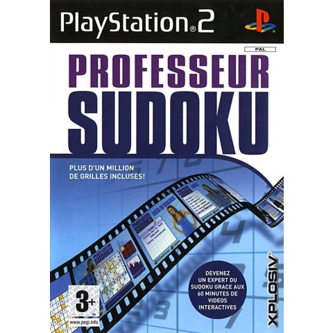 JEU PS2 PROFESSEUR SUDOKU