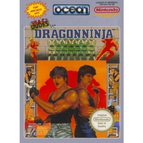 JEU NES BAD DUDES VS. DRAGONNINJA NES-55-FRA SANS BOITE