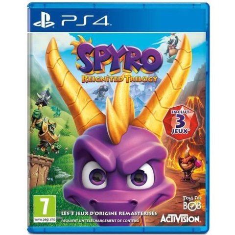 JEU PS4 SPYRO REIGNITED TRILOGY