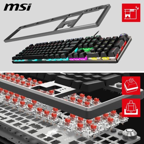 Clavier MSI VIGOR GK310