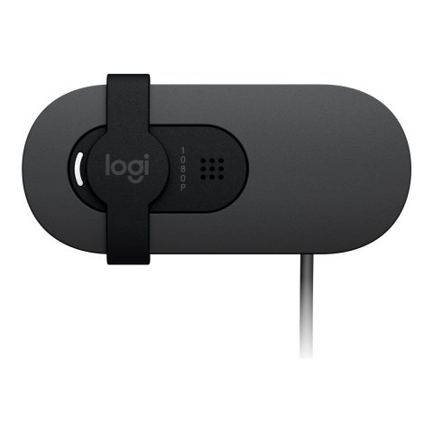LOGITECH BRIO 105, 720p 1080p, 2MP photos, micro intégré - noire - 960-001592