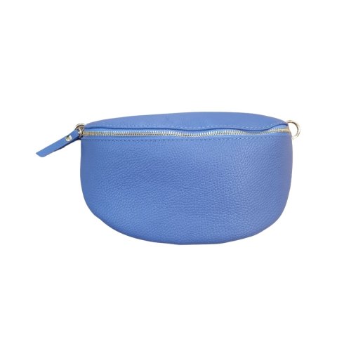 Sac banane femme cuir effet craquelé bandoulière