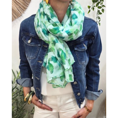Foulard femme à imprimés Leda