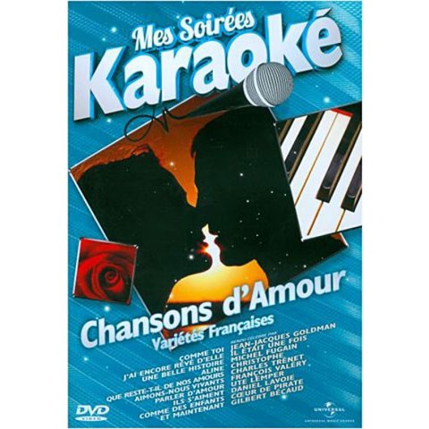 DVD MES SOIREES KARAOKE CHANSONS D AMOUR (CHANSON FRANCAISE) - 267998