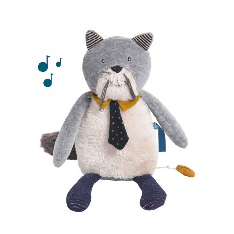 Peluche Chat Musicale - Moulin Roty