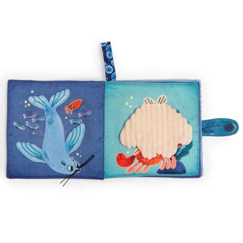 Livre tissu d'activités Moulin Roty