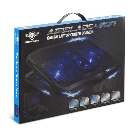Plaque de ventilation AirBlade 600 Blue 17" (Réf. : SOG-VE600BL)