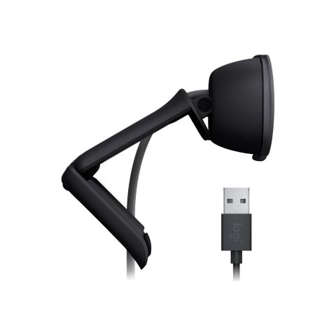 LOGITECH BRIO 105, 720p 1080p, 2MP photos, micro intégré - noire - 960-001592