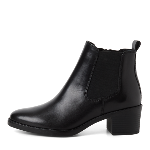 Marco Tozzi – Bottines cuir | Noir | 2-25331-45 001