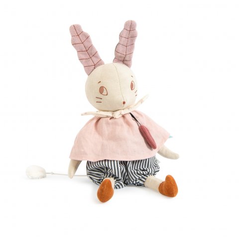 Peluche Lapin Musicale - Moulin Roty
