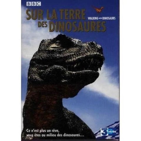 DVD SUR LA TERRE DES DINOSAURES