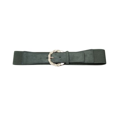 Ceinture élastique boucle dorée torsadée