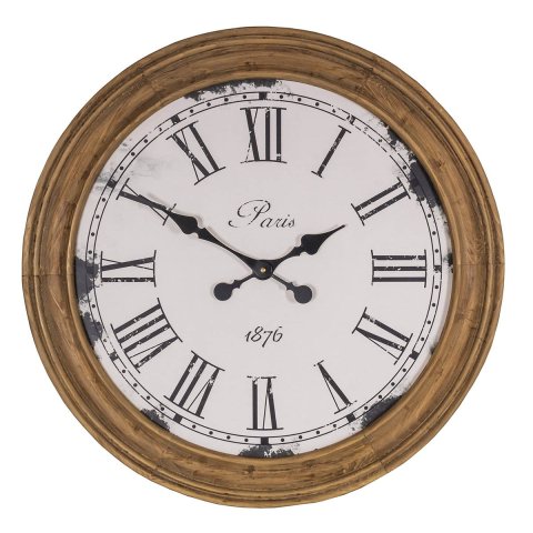 Pendule "Paris" avec bois antique 