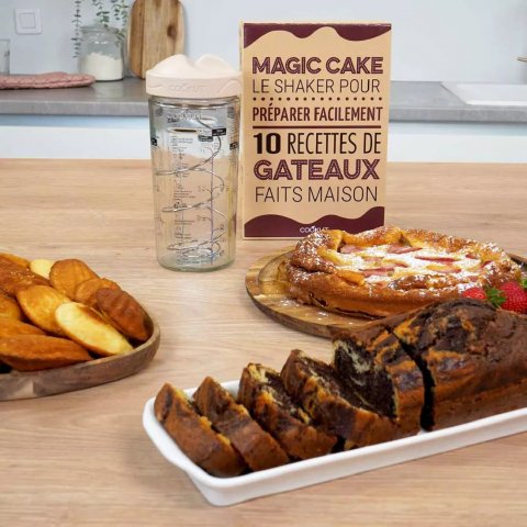 MAGIC CAKE, SHAKER AUX 10 RECETTES DE GÂTEAUX