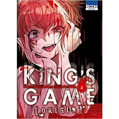 LIVRE MANGA KING S GAME ORIGIN TOME 04