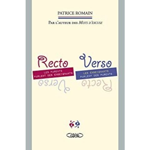 LIVRE RECTO-VERSO PAR PATRICE ROMAIN