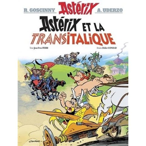 LIVRE BD ASTERIX ET LA TRANSITALIQUE