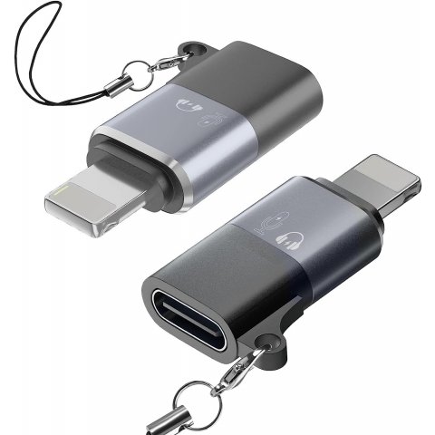 Adaptateur OTG LIGHTNING USB-C - lot de 2