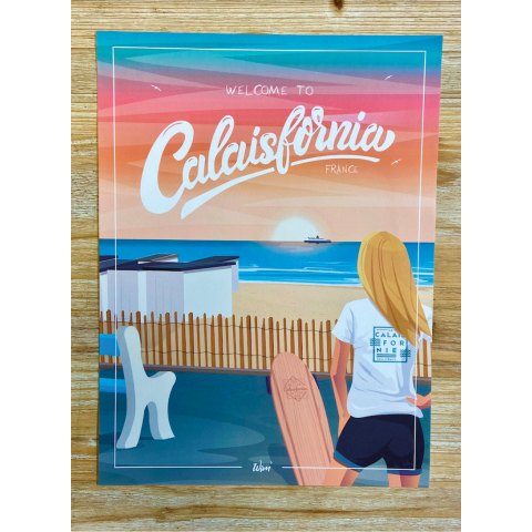 Affiche Welcome to Calaisfornia