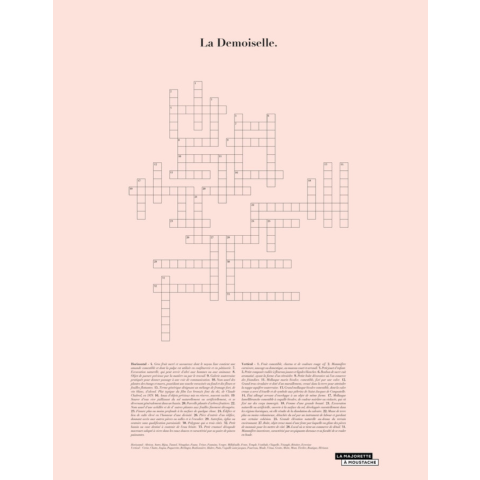 Affiche "La Demoiselle" - LA MAJORETTE A MOUSTACHE