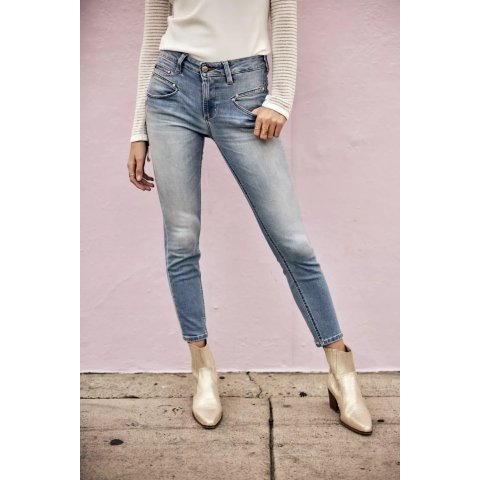 Jeans skinny Femme, Saopolo light Alexa Cropped Freeman T.Porter