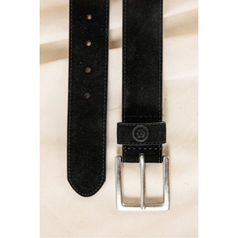 Ceinture en cuir Homme Freeman T.Porter Amatus Black 