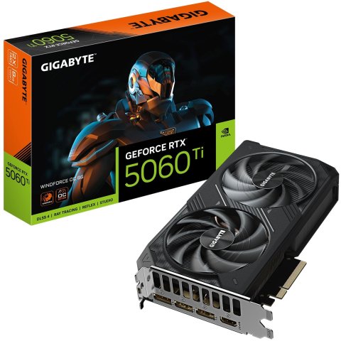GIGABYTE RTX5060TI WF2OC-8GD - GV-N506TWF2-8GD