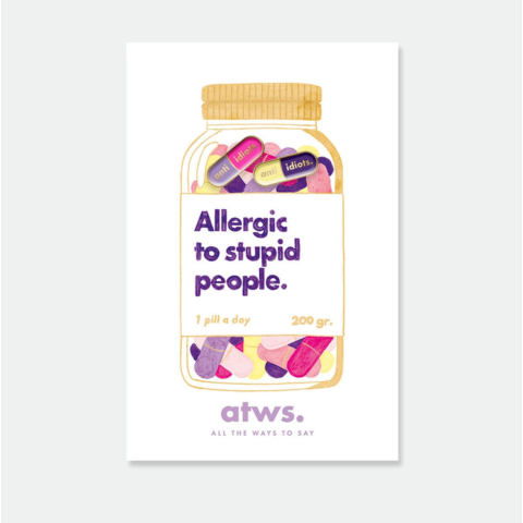 Pin's - Allergic to ALL THE WAYS TO SAY
