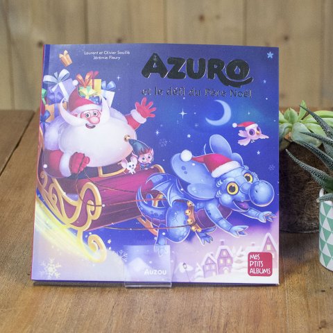 Livre jeunesse "Azuro et le défi du Père Noël"
