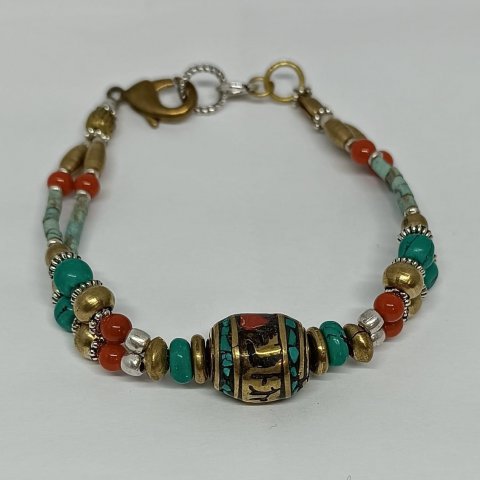 Bracelet tibétain 