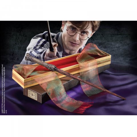 Baguette Harry Potter réplique officielle boite Ollivander
