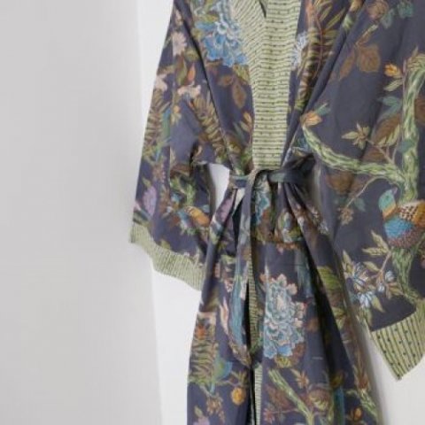 Kimono Coton Paradise Bird