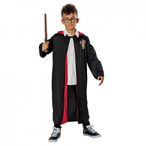 Déguisement Harry Potter - Pack Robe Gryffindor + baguette et lunettes - Taille M/L