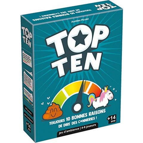Top Ten Jeu de société - À partir de 14 ans de 4 à 9 joueurs - 290248